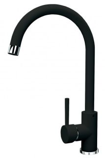 Смеситель для кухни Florentina Юна антрацит